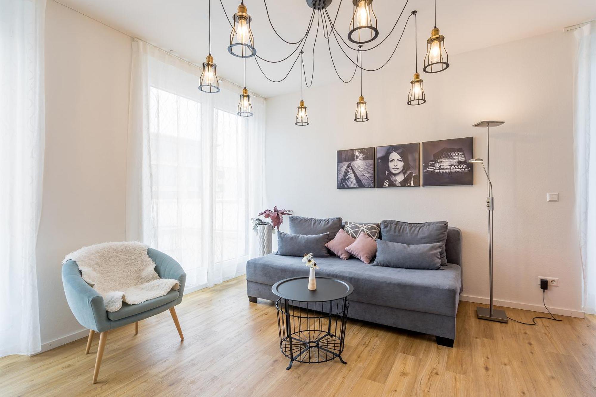 Penthouse-Appartements Freiburg Bilik gambar