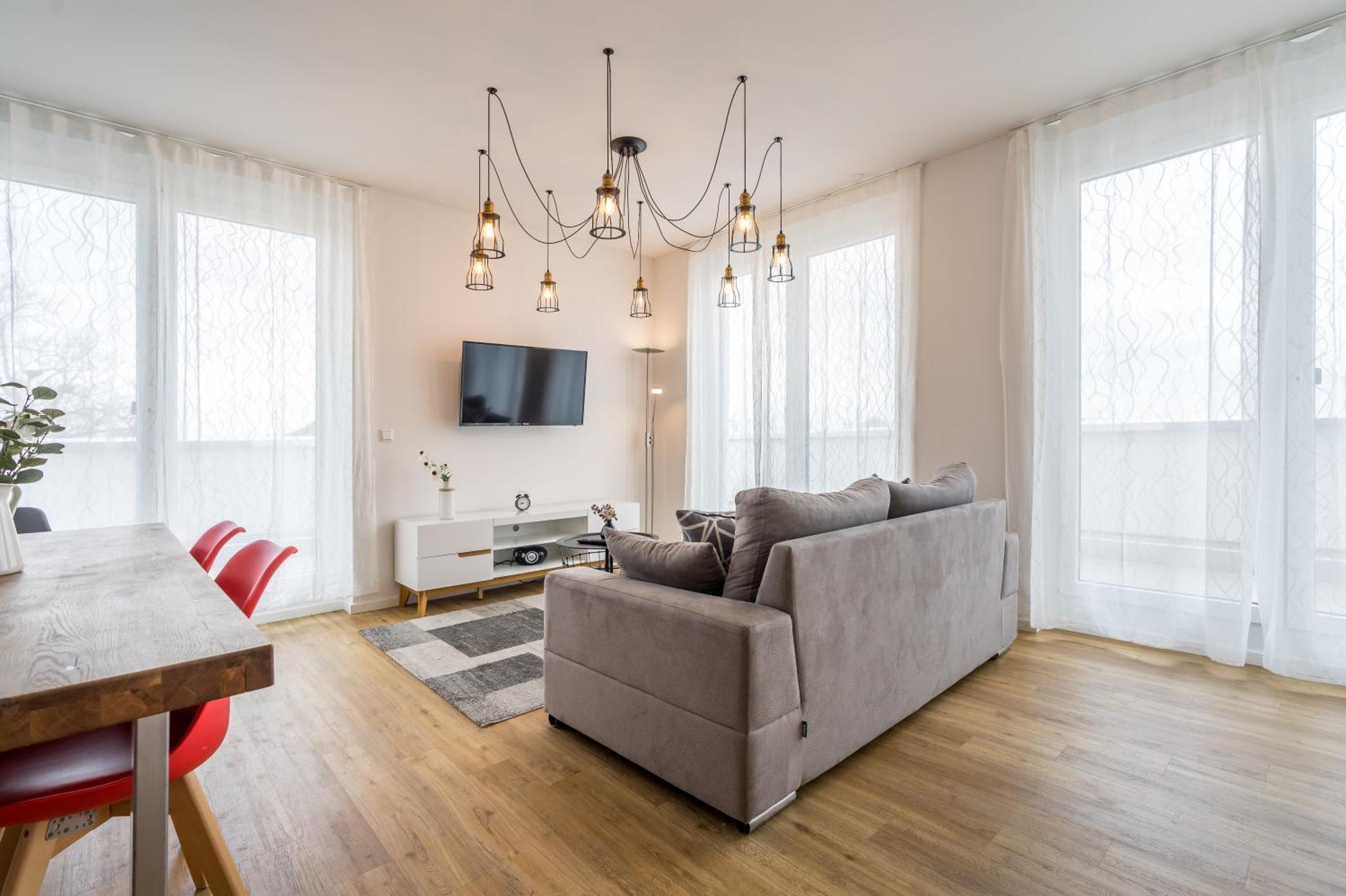 Penthouse-Appartements Freiburg Bilik gambar