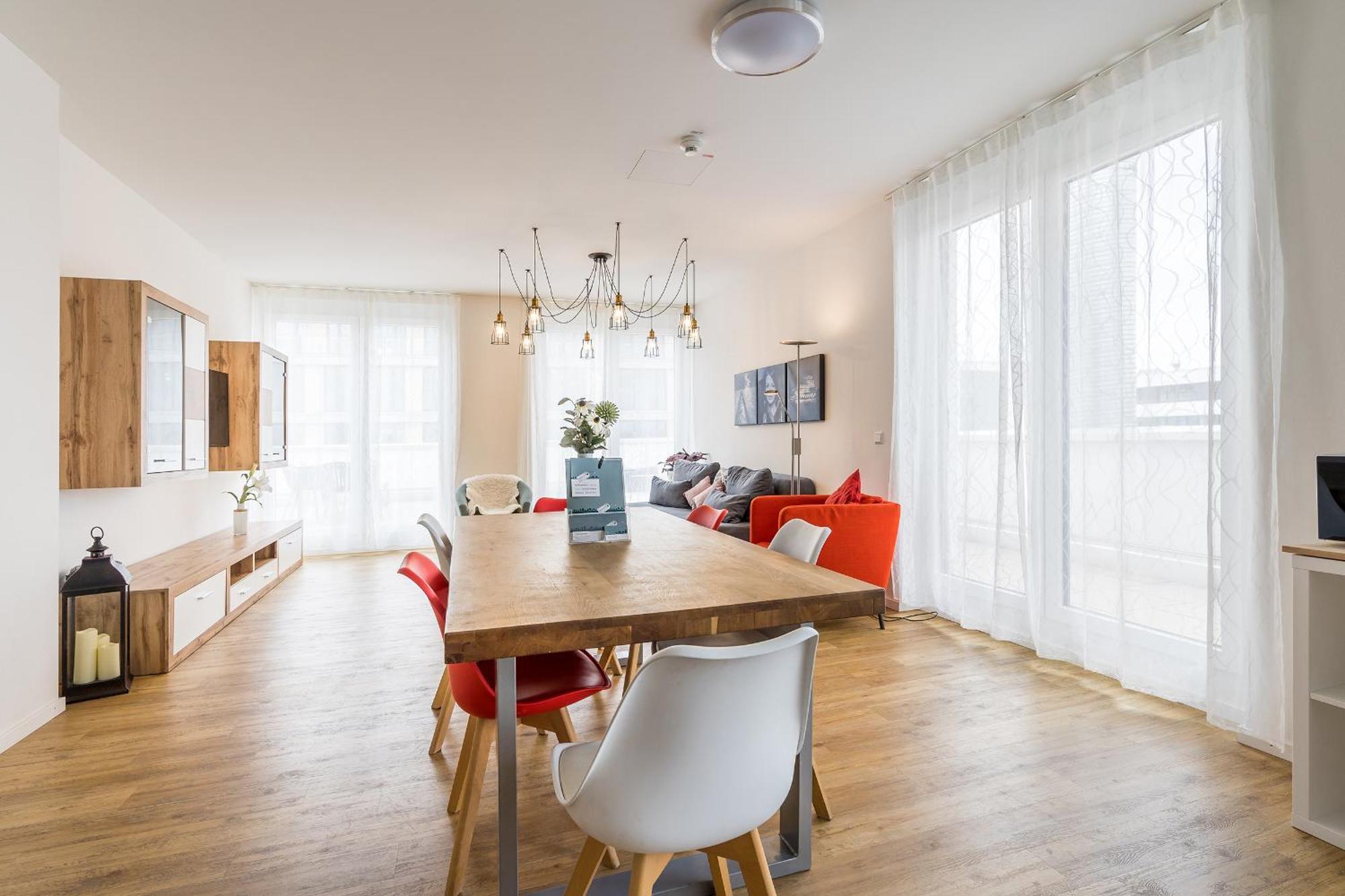 Penthouse-Appartements Freiburg Bilik gambar